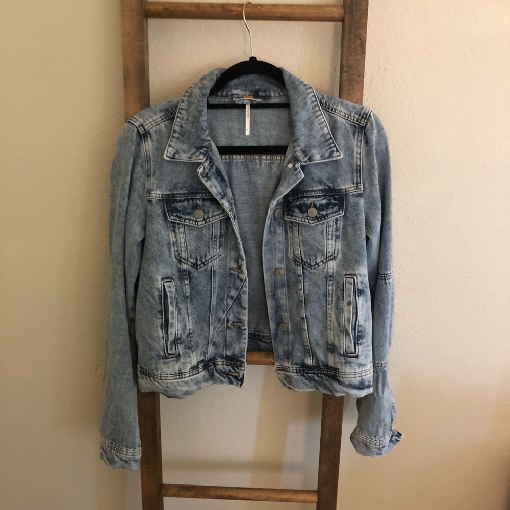 Free People Jean Jacket, Size S!!
